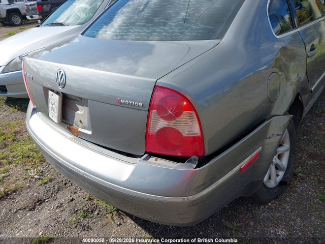 40090058 :رقم المزاد ، WVWBD63BX5P034281 vin ، 2005 Volkswagen Passat Gls 4motion مزاد بيع