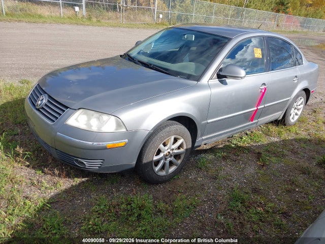 40090058 :رقم المزاد ، WVWBD63BX5P034281 vin ، 2005 Volkswagen Passat Gls 4motion مزاد بيع