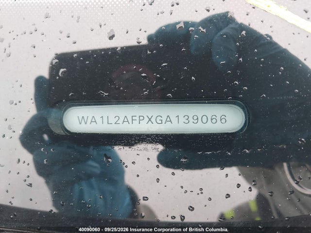 Aukcja sprzedaży 2016 Audi Q5, vin: WA1L2AFPXGA139066, numer aukcji: 40090060