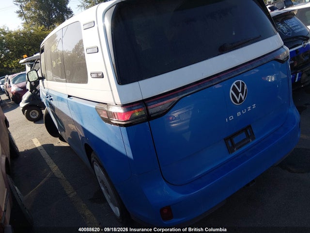 2025 Volkswagen Id. Buzz 1st Edition მანქანა იყიდება აუქციონზე, vin: WVG5WVEB1SH029731, აუქციონის ნომერი: 40088620