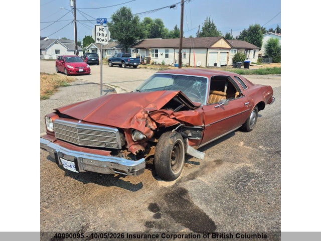 1974 Chevrolet Malibu მანქანა იყიდება აუქციონზე, vin: 1D37H41485119, აუქციონის ნომერი: 40090095