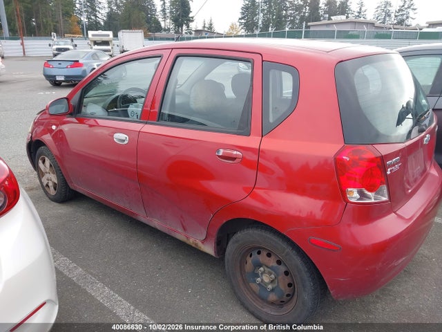 Aukcja sprzedaży 2006 Chevrolet Aveo Ls, vin: KL1TD69656B606927, numer aukcji: 40086630