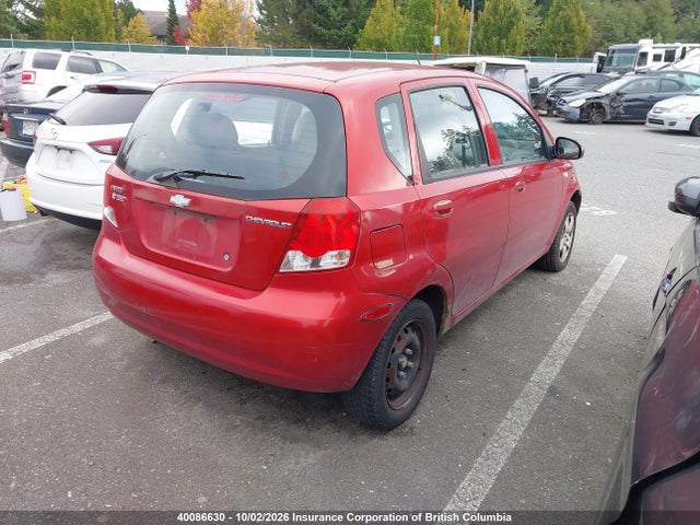 Aukcja sprzedaży 2006 Chevrolet Aveo Ls, vin: KL1TD69656B606927, numer aukcji: 40086630