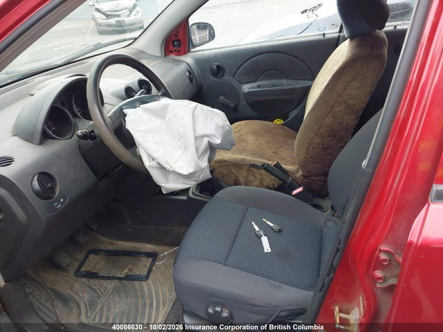 Aukcja sprzedaży 2006 Chevrolet Aveo Ls, vin: KL1TD69656B606927, numer aukcji: 40086630