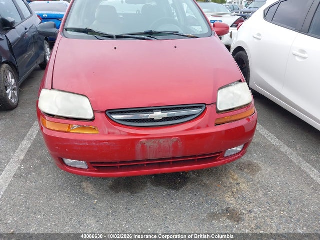 Aukcja sprzedaży 2006 Chevrolet Aveo Ls, vin: KL1TD69656B606927, numer aukcji: 40086630