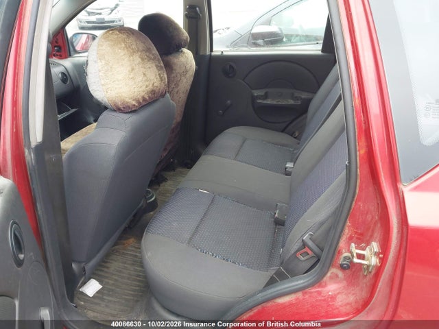 Aukcja sprzedaży 2006 Chevrolet Aveo Ls, vin: KL1TD69656B606927, numer aukcji: 40086630