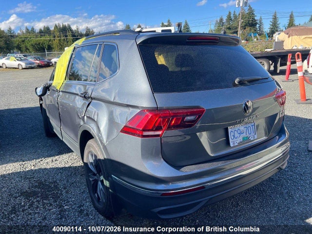 Продажа на аукционе авто 2024 Volkswagen Tiguan Comfortline, vin: 3VVMB7AX9RM001448, номер лота: 40090114