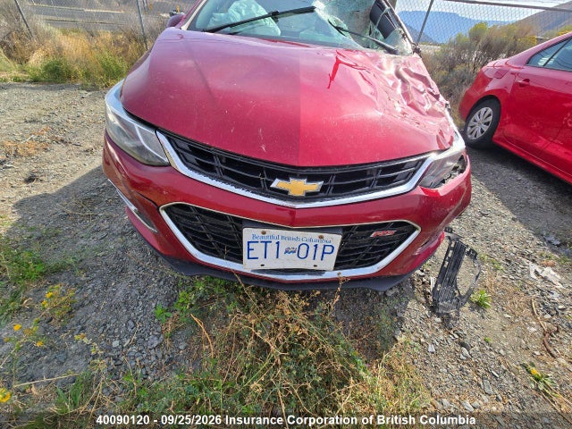 3G1BD6SM3HS595407 Chevrolet Cruze Lt Manual