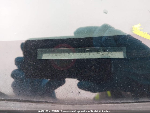 2007 Toyota Yaris მანქანა იყიდება აუქციონზე, vin: JTDBT923871145027, აუქციონის ნომერი: 40090126