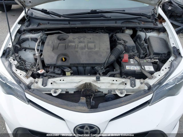 Продаж на аукціоні авто 2018 Toyota Corolla L/le/xle/se/xse, vin: 2T1BURHE9JC070976, номер лоту: 40083560