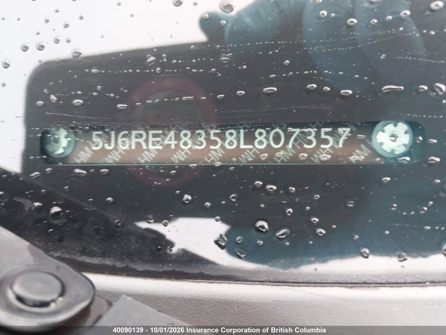 Aukcja sprzedaży 2008 Honda Cr-v, vin: 5J6RE48358L807357, numer aukcji: 40090139