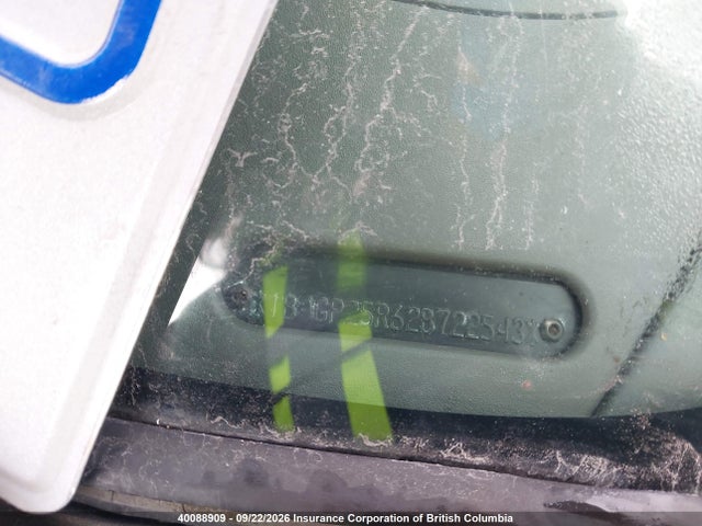 2002 Dodge Caravan Se მანქანა იყიდება აუქციონზე, vin: 1B4GP25R62B722543, აუქციონის ნომერი: 40088909
