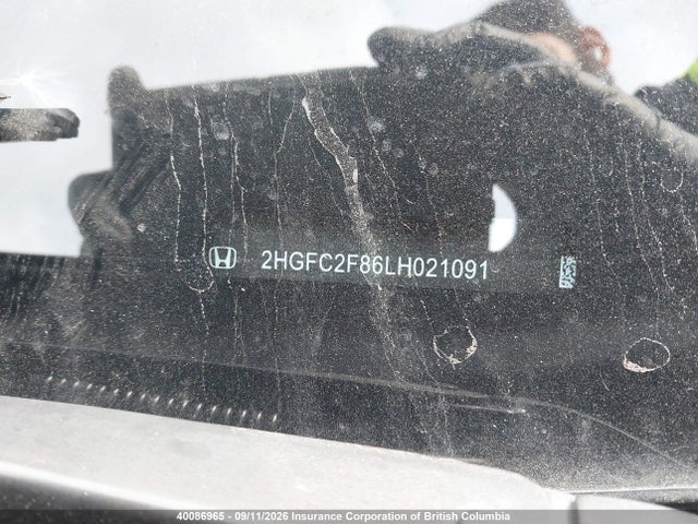 Honda Civic Sport 2020 2HGFC2F86LH021091 Image 19