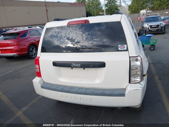 Продажа на аукционе авто 2009 Jeep Patriot Sport, vin: 1J4FT28B99D159568, номер лота: 40085747