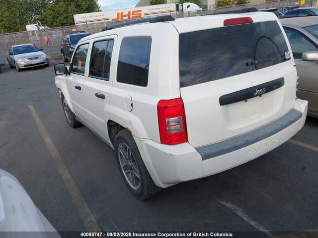 Продажа на аукционе авто 2009 Jeep Patriot Sport, vin: 1J4FT28B99D159568, номер лота: 40085747