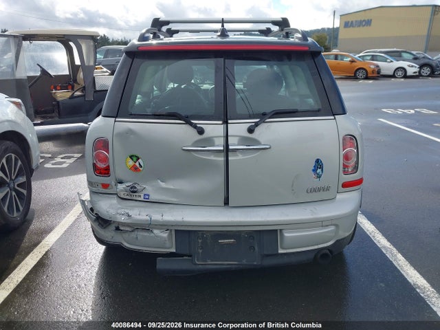 40086494 :رقم المزاد ، WMWZF3C58BTY00073 vin ، 2011 Mini Cooper Clubman مزاد بيع