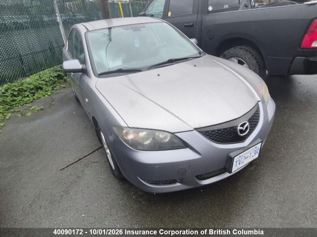2006 Mazda 3 I მანქანა იყიდება აუქციონზე, vin: JM1BK12FX61407675, აუქციონის ნომერი: 40090172
