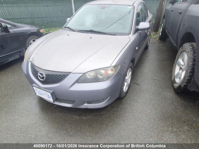 2006 Mazda 3 I მანქანა იყიდება აუქციონზე, vin: JM1BK12FX61407675, აუქციონის ნომერი: 40090172