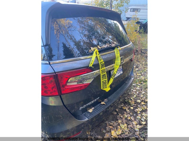 2018 Honda Odyssey Exl მანქანა იყიდება აუქციონზე, vin: 5FNRL6H63JB502191, აუქციონის ნომერი: 40090173