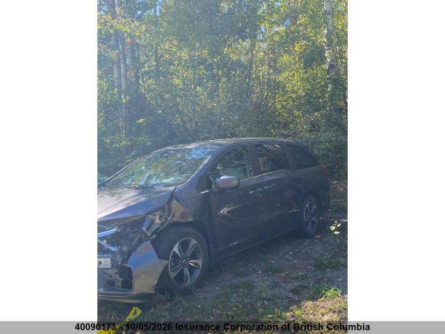 2018 Honda Odyssey Exl მანქანა იყიდება აუქციონზე, vin: 5FNRL6H63JB502191, აუქციონის ნომერი: 40090173