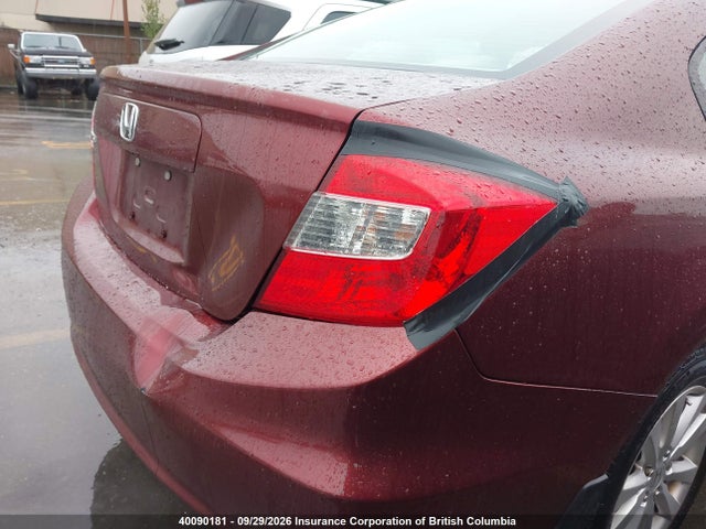 Aukcja sprzedaży 2012 Honda Civic, vin: 2HGFB2F52CH046952, numer aukcji: 40090181