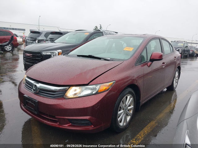 Aukcja sprzedaży 2012 Honda Civic, vin: 2HGFB2F52CH046952, numer aukcji: 40090181