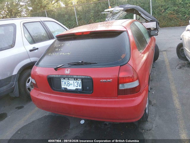 Aukcja sprzedaży 1999 Honda Civic Dx, vin: 2HGEJ6430XH000744, numer aukcji: 40087904