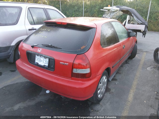 Aukcja sprzedaży 1999 Honda Civic Dx, vin: 2HGEJ6430XH000744, numer aukcji: 40087904