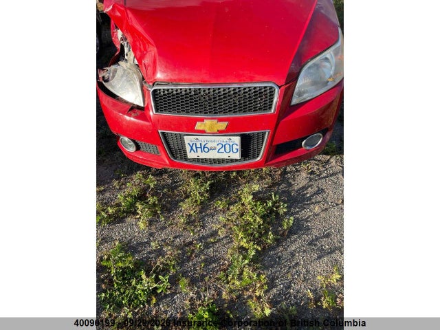 Aukcja sprzedaży 2009 Chevrolet Aveo Lt, vin: 3G1TX65E99L131646, numer aukcji: 40090199