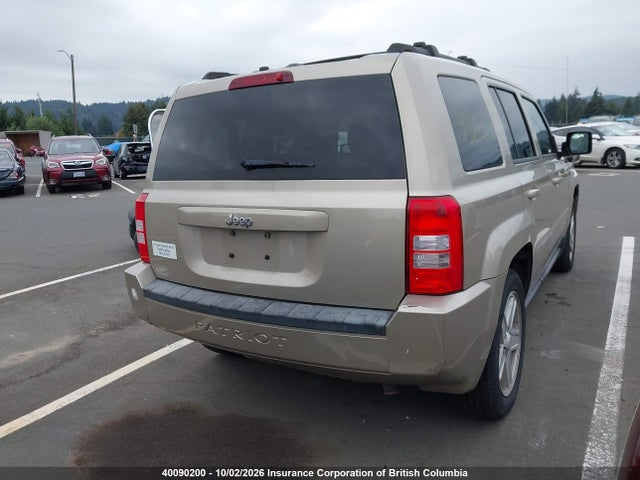 40090200 :رقم المزاد ، 1J4NT2GB4AD610245 vin ، 2010 Jeep Patriot Sport مزاد بيع