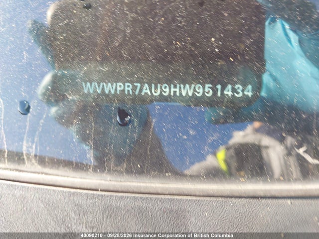 40090210 :رقم المزاد ، WVWPR7AU9HW951434 vin ، 2017 Volkswagen Golf مزاد بيع