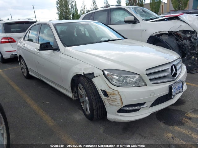 40086649 :رقم المزاد ، WDDGF5CB5BF608707 vin ، 2011 Mercedes-benz C 250 مزاد بيع