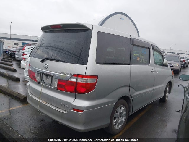 Продаж на аукціоні авто 2004 Toyota Alphard, vin: MNH150028945, номер лоту: 40090216