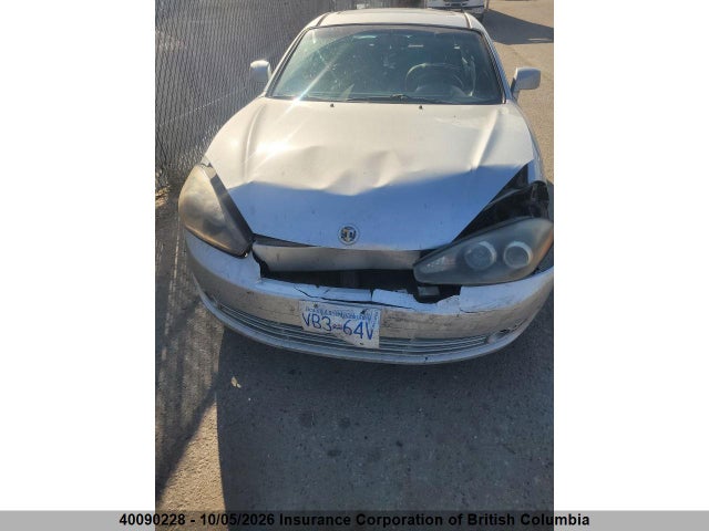 2008 Hyundai Tiburon Gs მანქანა იყიდება აუქციონზე, vin: KMHHM65D18U284325, აუქციონის ნომერი: 40090228