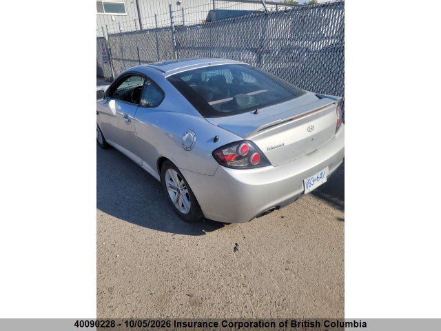 2008 Hyundai Tiburon Gs მანქანა იყიდება აუქციონზე, vin: KMHHM65D18U284325, აუქციონის ნომერი: 40090228