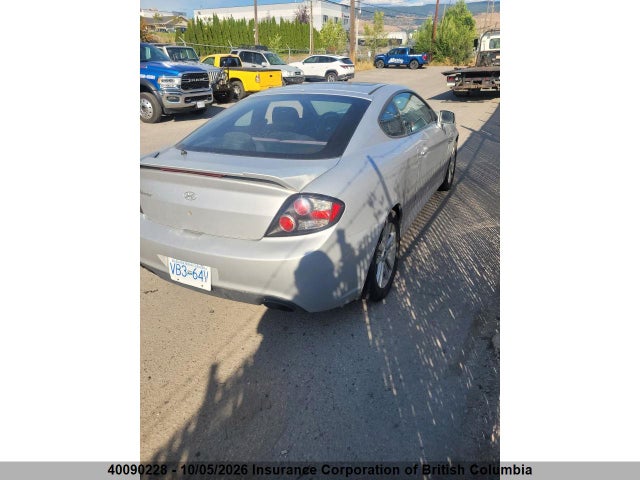 2008 Hyundai Tiburon Gs მანქანა იყიდება აუქციონზე, vin: KMHHM65D18U284325, აუქციონის ნომერი: 40090228