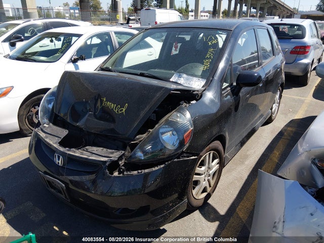 2007 Honda Fit S მანქანა იყიდება აუქციონზე, vin: JHMGD386X7S808981, აუქციონის ნომერი: 40083554