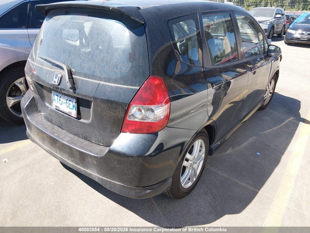 2007 Honda Fit S მანქანა იყიდება აუქციონზე, vin: JHMGD386X7S808981, აუქციონის ნომერი: 40083554
