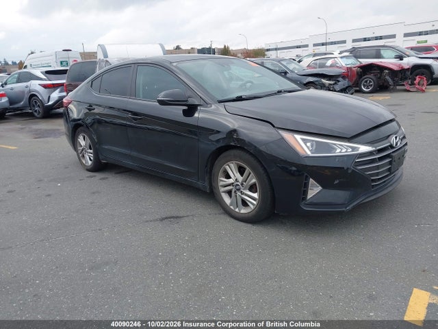 2020 Hyundai Elantra Sel/value/limited მანქანა იყიდება აუქციონზე, vin: KMHD84LF3LU109014, აუქციონის ნომერი: 40090246