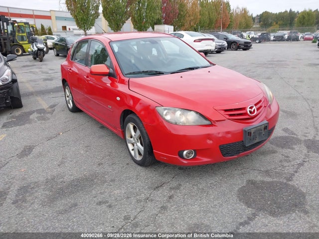 40090266 :رقم المزاد ، JM1BK143151230581 vin ، 2005 Mazda 3 Hatchback مزاد بيع