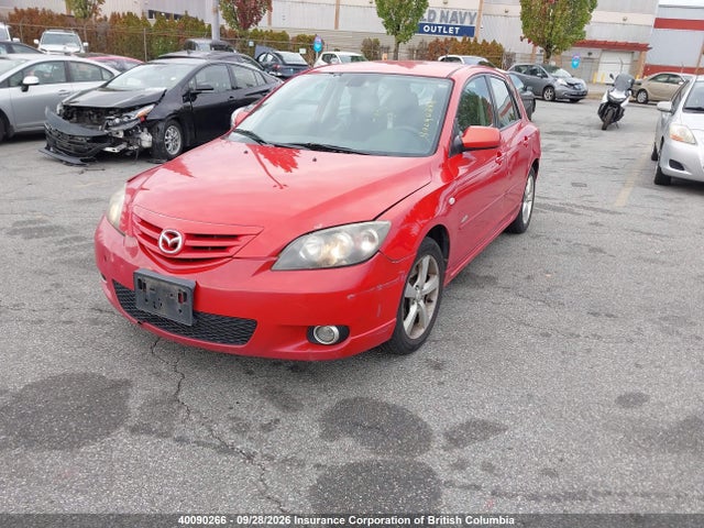 40090266 :رقم المزاد ، JM1BK143151230581 vin ، 2005 Mazda 3 Hatchback مزاد بيع