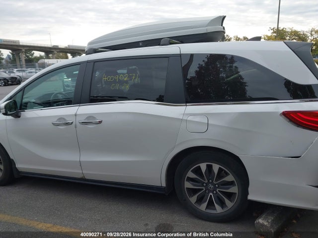 Auction sale of the 2022 Honda Odyssey Exl, vin: 5FNRL6H69NB502220, lot number: 40090271