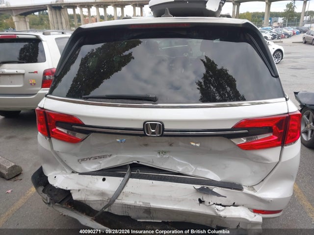 Auction sale of the 2022 Honda Odyssey Exl, vin: 5FNRL6H69NB502220, lot number: 40090271