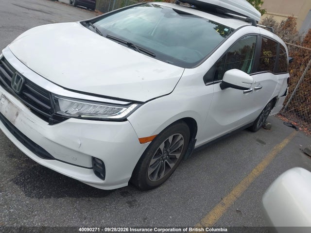 Auction sale of the 2022 Honda Odyssey Exl, vin: 5FNRL6H69NB502220, lot number: 40090271