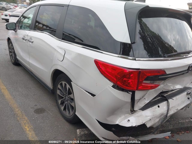 Auction sale of the 2022 Honda Odyssey Exl, vin: 5FNRL6H69NB502220, lot number: 40090271