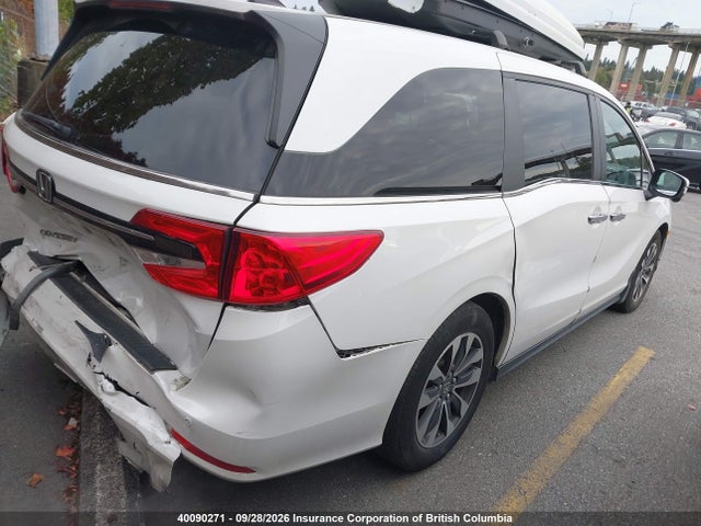 Auction sale of the 2022 Honda Odyssey Exl, vin: 5FNRL6H69NB502220, lot number: 40090271