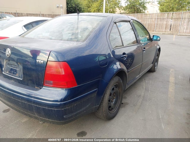2001 Volkswagen Jetta Gls Tdi მანქანა იყიდება აუქციონზე, vin: 3VWSP29M11M162897, აუქციონის ნომერი: 40085787