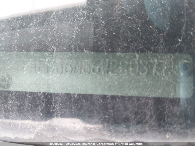 Aukcja sprzedaży 2006 Ford Focus, vin: 1FAFP36N86W220377, numer aukcji: 40090283