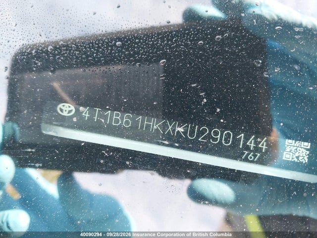 Toyota Camry 2019 4T1B61HKXKU290144 Image 20