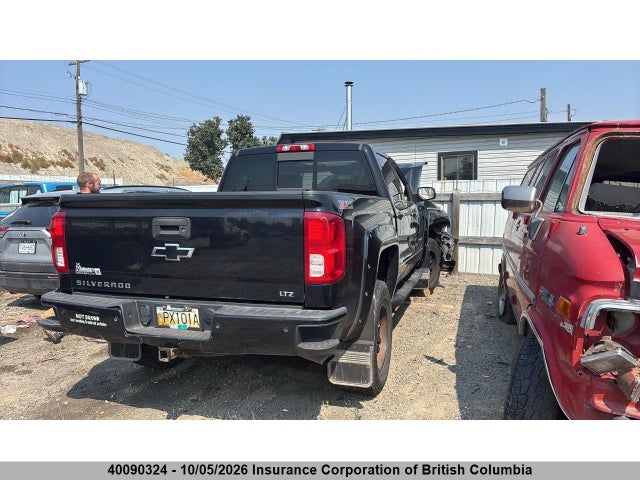 2017 Chevrolet Silverado K1500 Ltz მანქანა იყიდება აუქციონზე, vin: 3GCUKSEJ6HG452311, აუქციონის ნომერი: 40090324